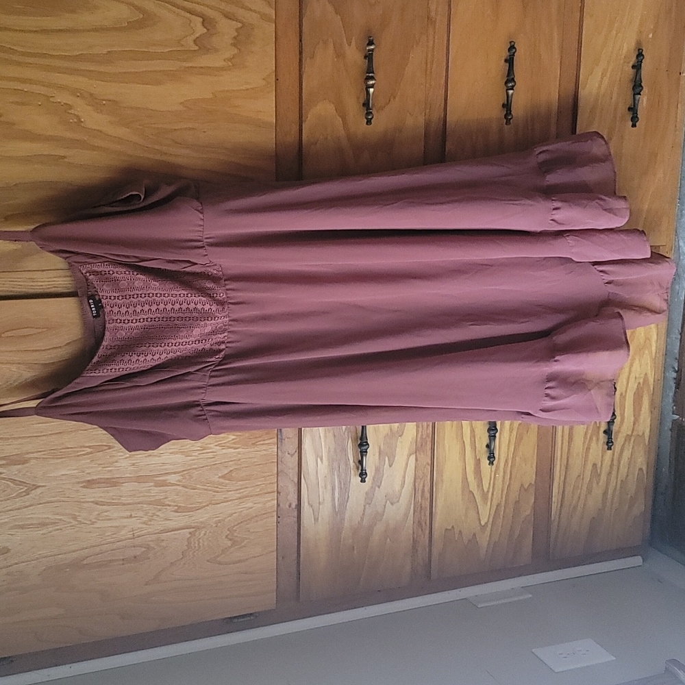 Gorgeous burnt orange dress